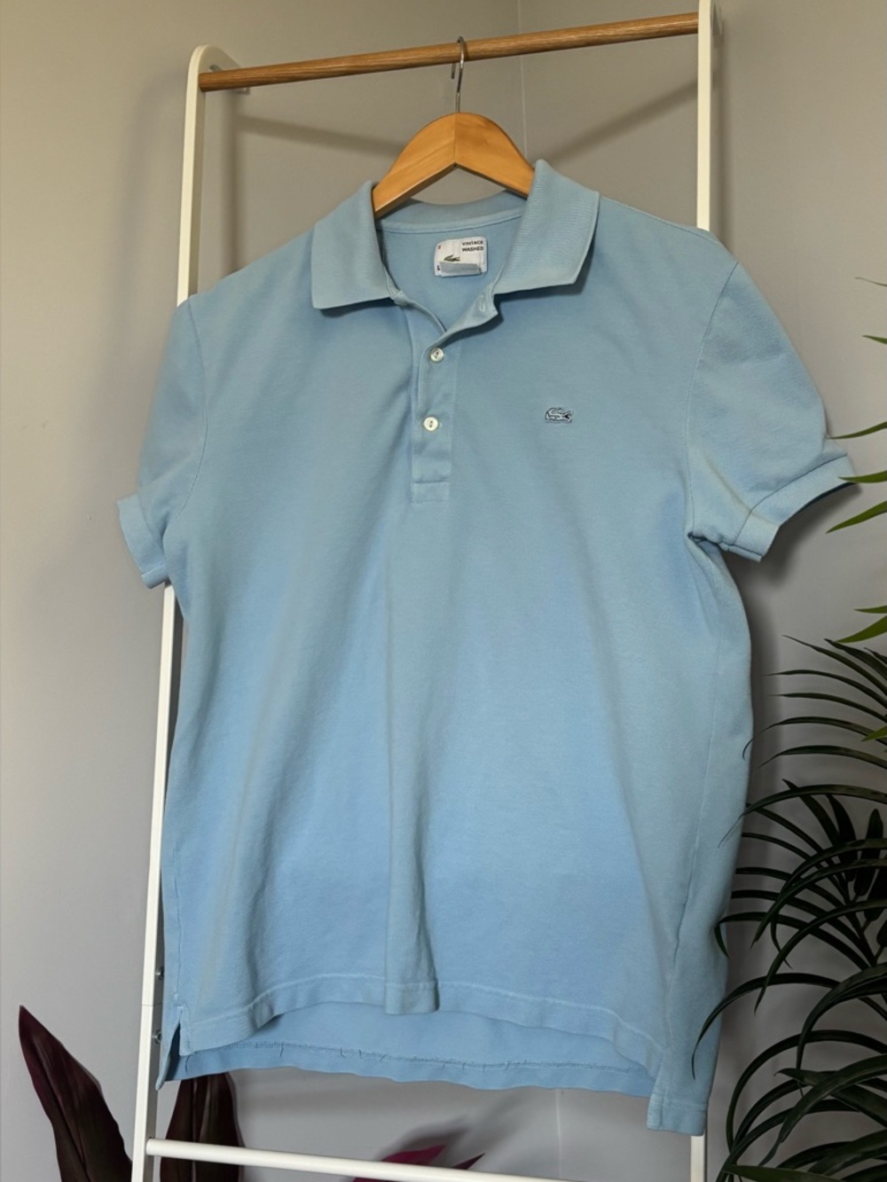 Lacoste Light Blue Men’s Polo Shirt - Picture 4 of 15